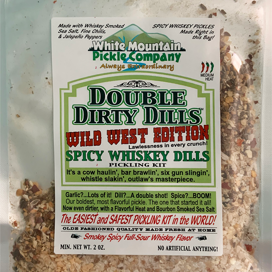 White Mountain Pickle Company's Double Dirty Dills DIY Pickle Kit